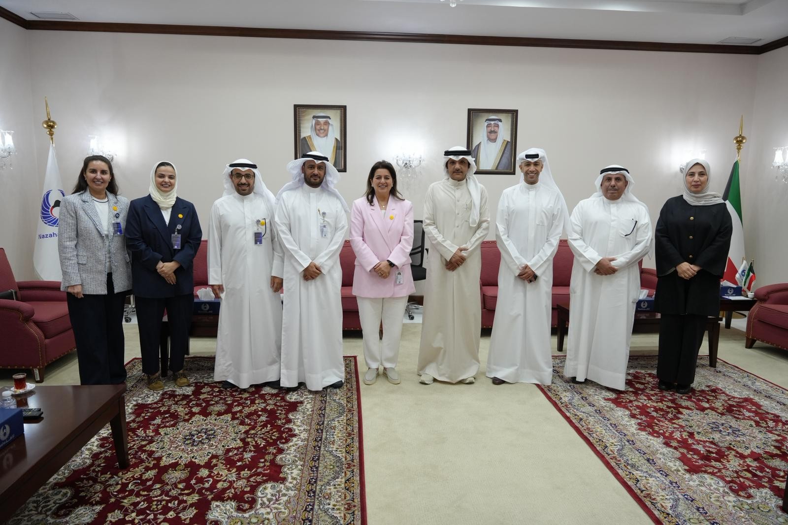 مجلس إدارة “نزاهة” يستقبل رئيس جمعية الشفافية