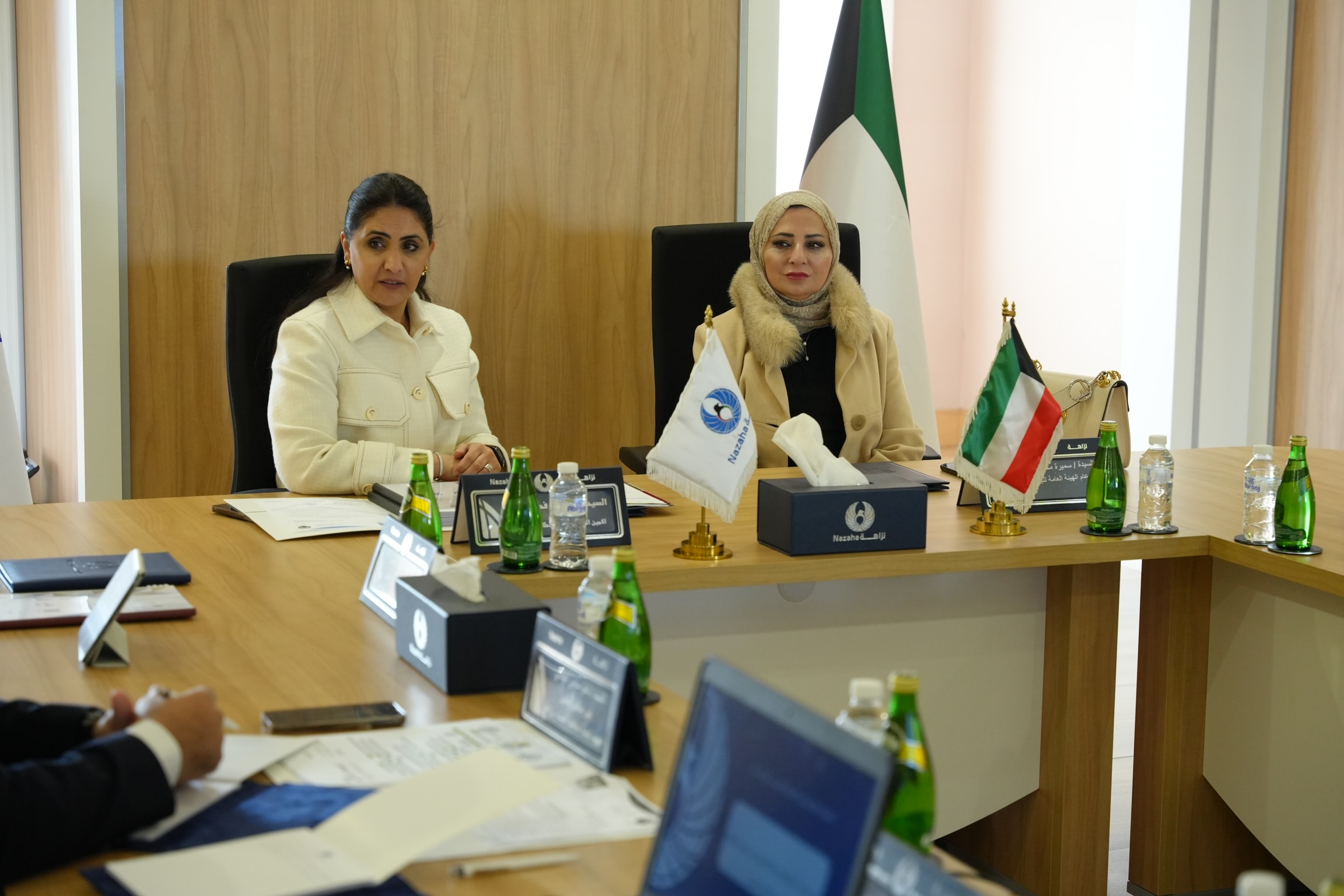 (نزاهة) تجتمع مع الهيئة العامة للبيئة لتبادل الخبرات في مجال التفتيش والتدقيق